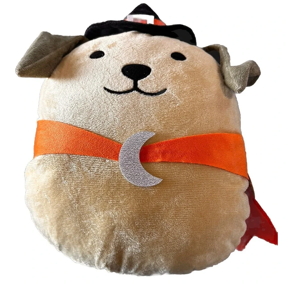 Target Dog Puppy Pilgrim Decorative‎ Pillow Fashion Witch Thanksgiving Halloween